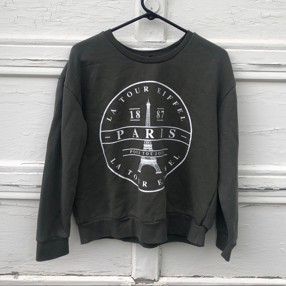 Primark Paris Graphic Sweatshirt